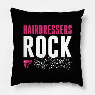 Hairdressers Rock Pillow