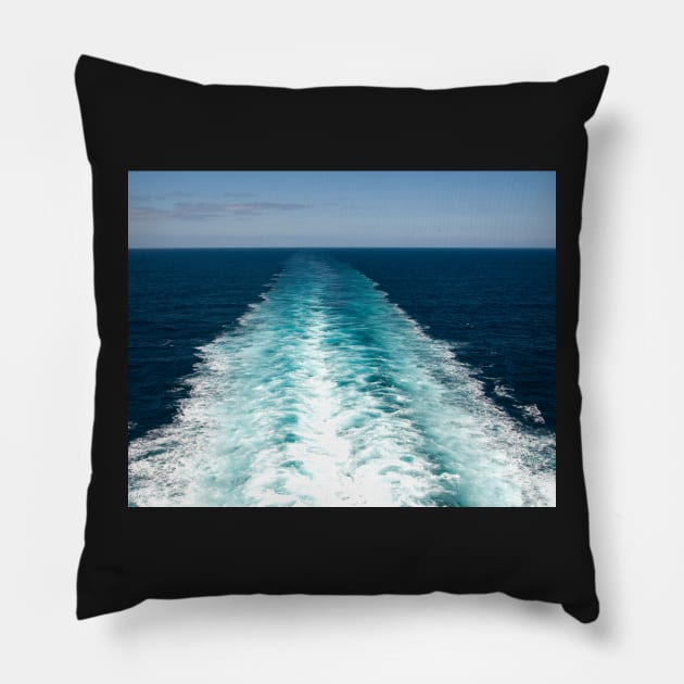 Heading out to Sea Pillow by randymir