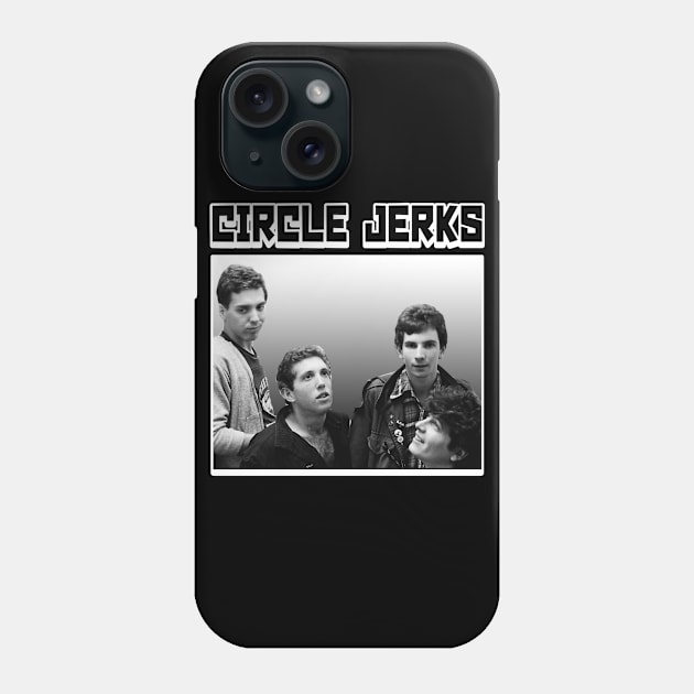 CIRCLE JERKS Phone Case by Pemandangan Kenangan 2000