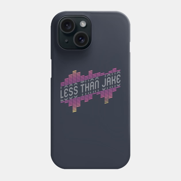 Vintage - Less Than Jake Phone Case by Skeletownn