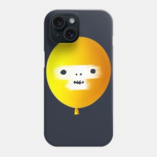 Balloon skull Phone Case