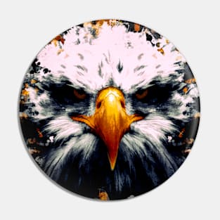 Angry Eagle Pin