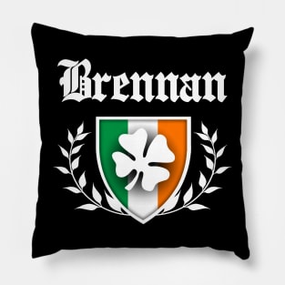 Brennan Shamrock Crest Pillow