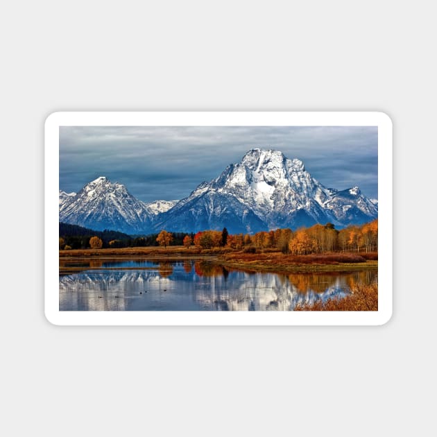 Oxbow Bend Magnet by briankphoto