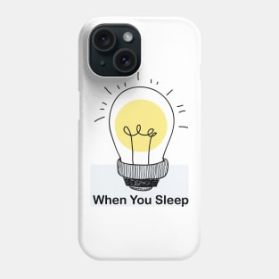 when you sleep (My Bloody Valentine ) Phone Case