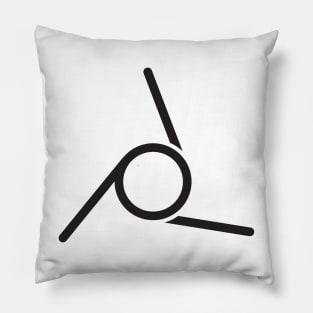 propel logo small Pillow