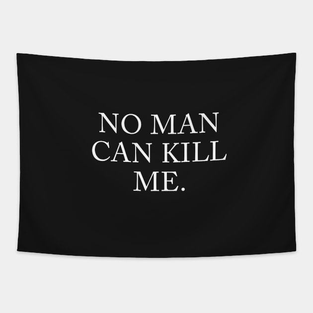 No Man Can Kill Me Tapestry by wildtribe