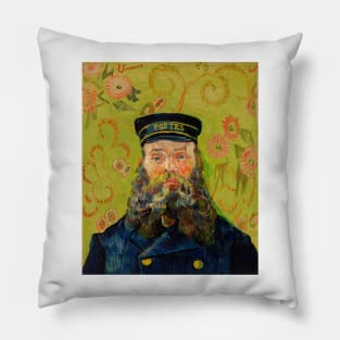 Portrait of the Postman Joseph Roulin Pillow