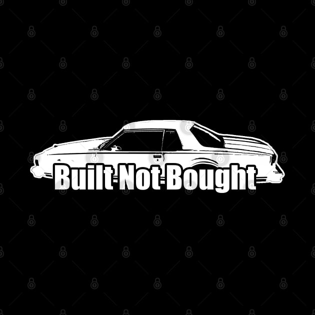 Built Not Bought Lowrider by Black Ice Design