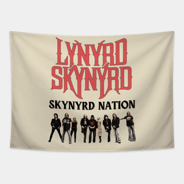 Skynyrd Nation Original Aesthetic Tribute 〶 Tapestry by Terahertz'Cloth