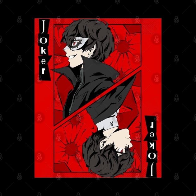 Joker Card by GraphicTeeShop
