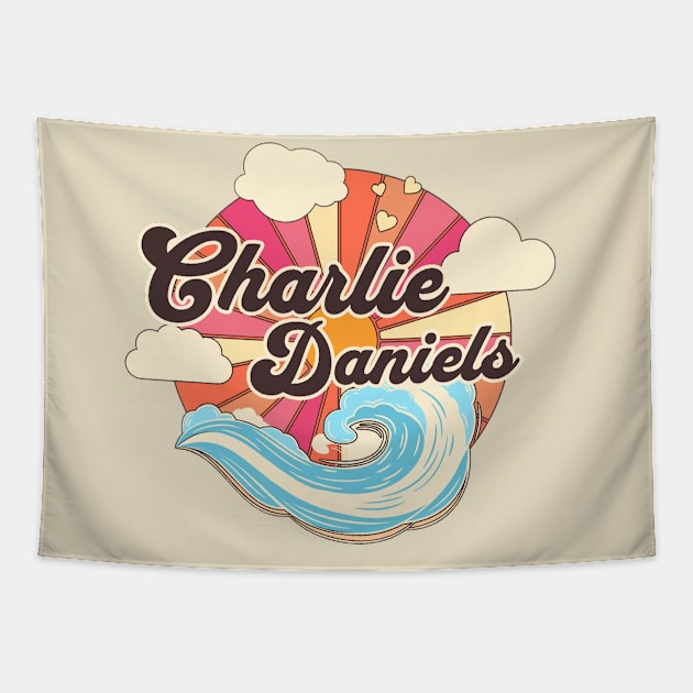 Charlie Ocean Summer Tapestry by The Manny Cruz Show