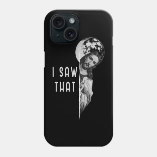 Funny Jesus Halftone Phone Case