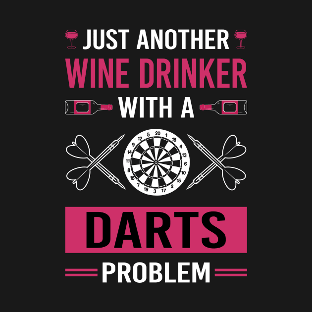 Wine Drinker Darts by Good Day