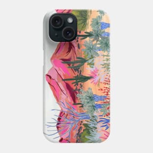 Bright desert Phone Case