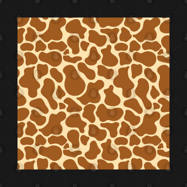 Giraffe Print Pattern by JessDesigns