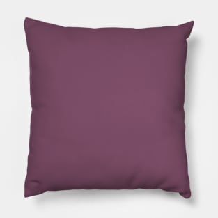 Plum Purple Plain Solid Color Pillow