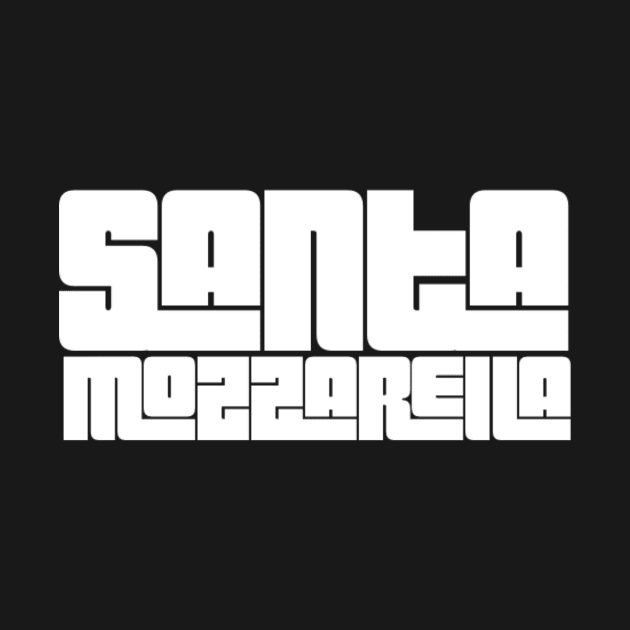 Santa Mozzarella by TSHIRT PLACE