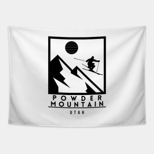 Powder Mountain Utah United States ski Tapestry