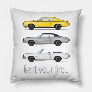 Light Your Fire 2 Pillow