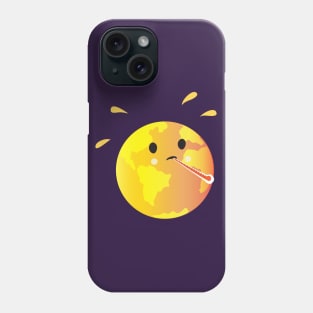 Hot Earth Climate Change Phone Case