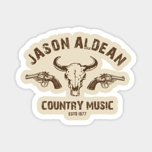 jason aldean country music Magnet