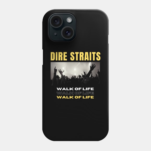 Dire Straits // Walk Of Life Phone Case by Eighteen Plus