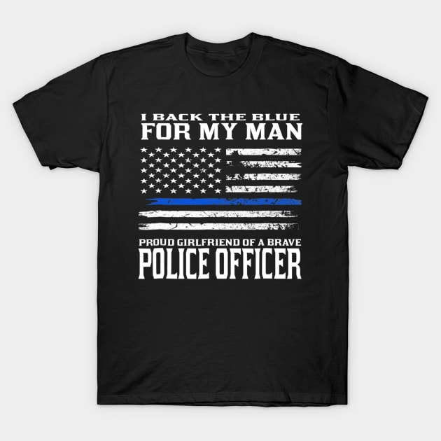 Proud Sister Of A Brave Police Officer T Shirt Women Gift Proud Sister Of A Brave Police Officer T Shirt Women Gift