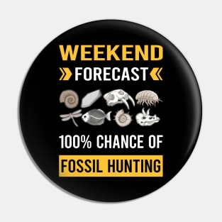 Weekend Forecast Fossil Hunting Hunter Paleontology Paleontologist Archaeology Archaeologist Pin