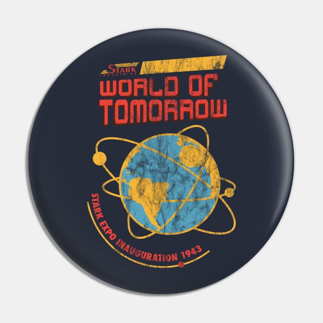 World Of Tomorrow Expo Pin by DeepDiveThreads