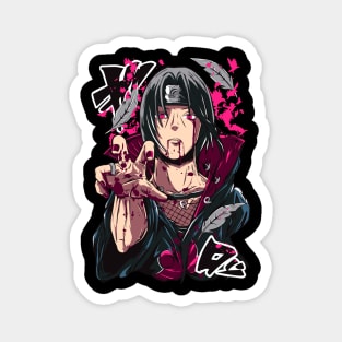 Itachi Anime Fanart Magnet