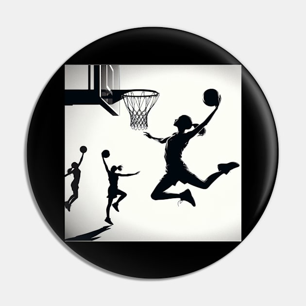 Female Basketball Player in various poses. Pin by Print Forge