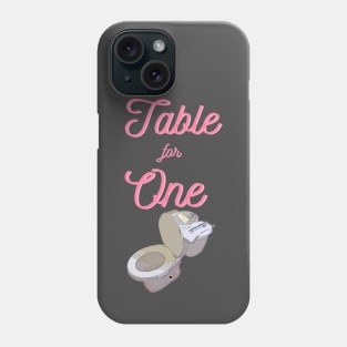 Table For One Phone Case