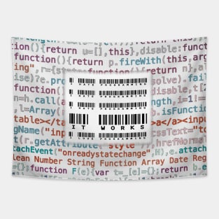 Coder Coding Humour, Tapestry