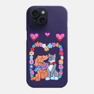 Puppy Kitten Love Phone Case