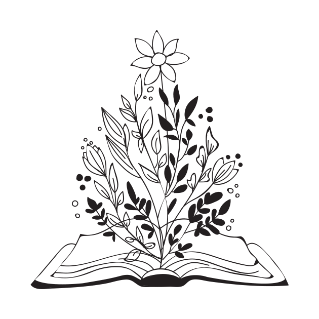 Flower Book, I love reading, Reading, Library, Book worm, Read books, Fantasy reading by snowshade