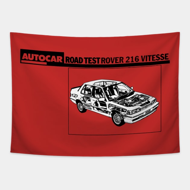 ROVER 216 VITESSE - road test Tapestry by Throwback Motors