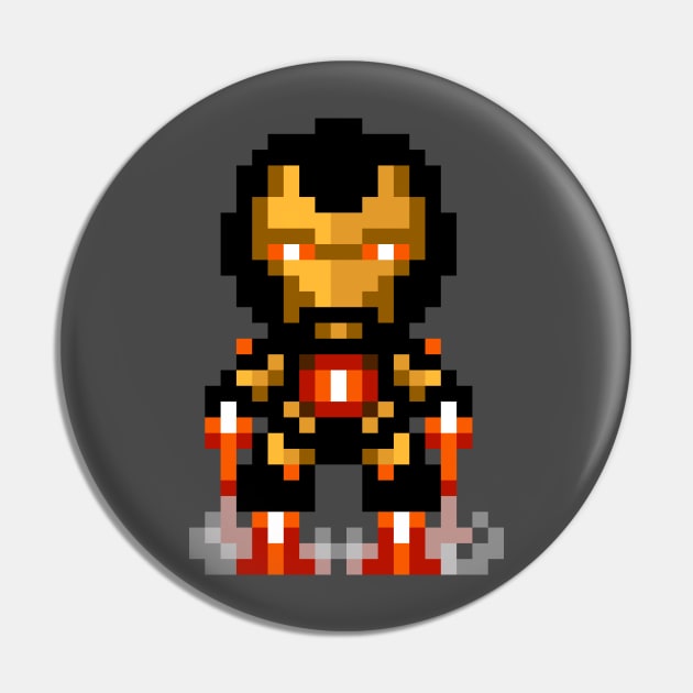 8-bit Iron Series #42 - Armor 616 Pin by Ingeneri