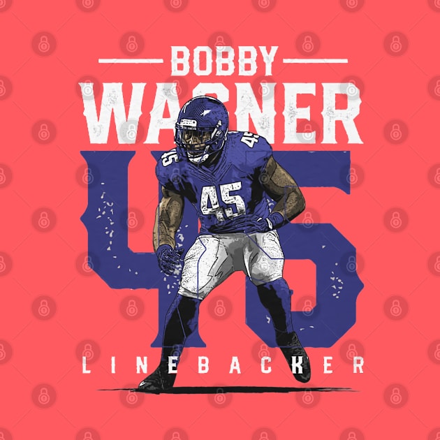 Bobby Wagner Los Angeles R Poster by MASTER_SHAOLIN