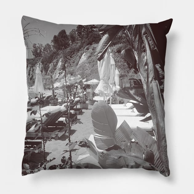 Malibu Beach. Classic California Pillow by SoCalDreamin