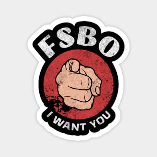 FSBO - I Want You Magnet