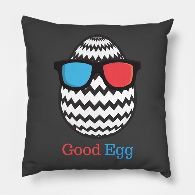 You are such a Good Egg Pillow by wanderingteez