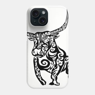 Tribal Bull Tattoo Phone Case