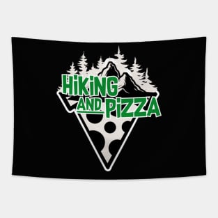 hiking and pizza 2 Tapestry