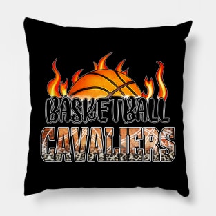 Classic Basketball Design Cavaliers Personalized Proud Name Pillow