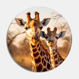 Giraffe Animal Wild Beauty Freedom Wilderness Enchanting Pin