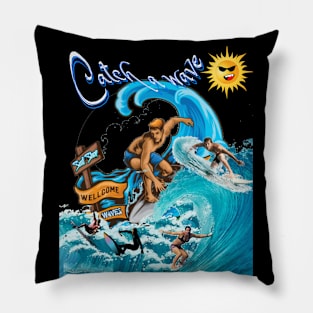 Catch A Wave Pillow