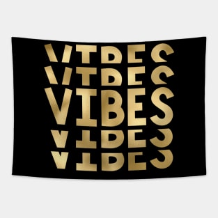 Golden Vibes Tapestry