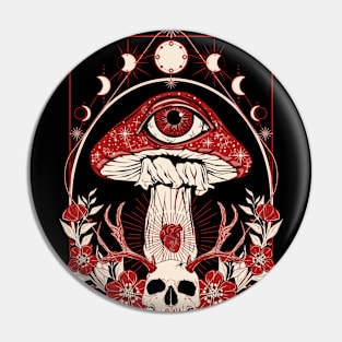 Mystical Mycology Pin