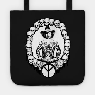 DAVID ALLAN COE- (RUSSIAN CRIMINAL) TATTOO Tote